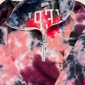 Woman’s pink x-small half zipper sweater. Great condition.